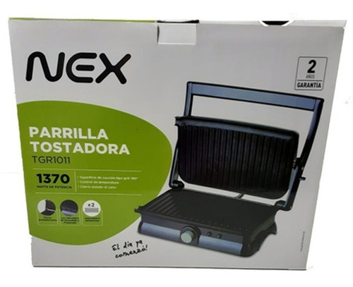 Parrilla Tostadora Panini Grill Placa Antiadherente Sandwich