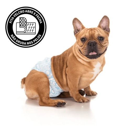 Imagem 3 de 3 de Fralda Descartável Higiênica P/ Cães Macho Dogs Care Gg 12un