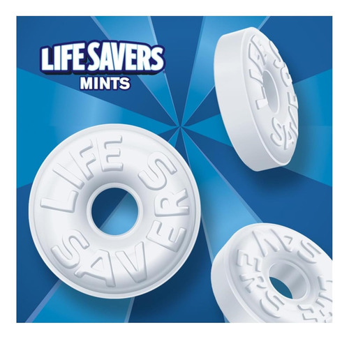 Salvavidas De Menta Lifesavers Mints Pep O Mint 79.66g Imp