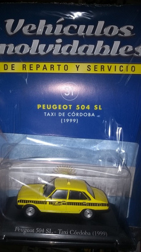 Inolvidables De Servicio Peugeot 504 Sl Taxi Córdoba  