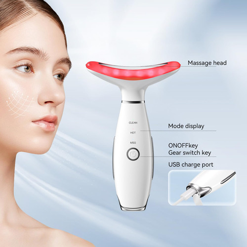 Masajeador Facial Para Cuello, Masajeador Facial Portátil 3