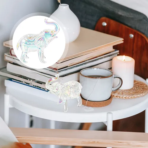 Decoración De Cristal Con Elefante De Cristal Para Halloween