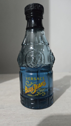Versace Blue Jeans Original Hombre Edt Spray 75 Ml Leer Caba