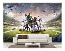 Comprar Adesivo De Parede Esportes Futebol Bola Estádio M² Spt23