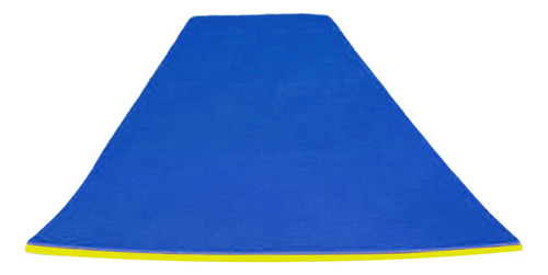 Alfombra Flotante De 110 Cm X 40 Cm X 3,3 Cm, Azul, Amarillo