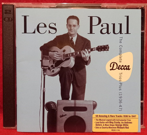 Les Paul Trio Complete Decca Trios Plus 1936-47 2 Cds Usa.