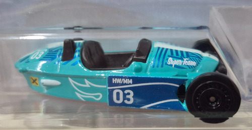 Hot Wheels N° 15 Morgan Super 3 1/5 Factory Fresh Turquesa