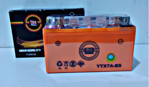 Batería Ytx7a-bs Gel Scooter Yido 