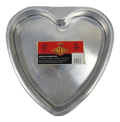 Tortera Asadera Molde Corazon Aluminio 30cm Pettish Online