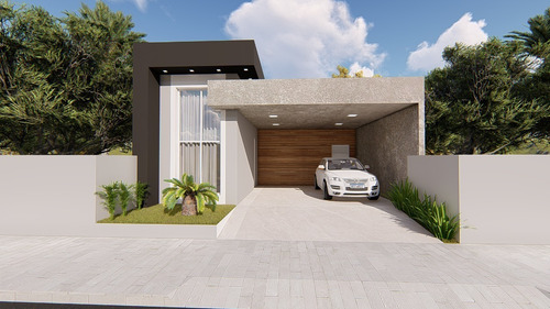 Imagem 1 de 6 de Planta De Casa 4 Quartos - Projeto Arquitetônico Completo