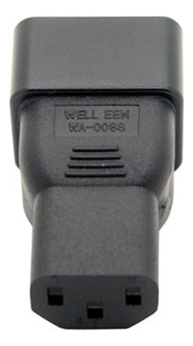1 Adaptador De Alimentación Iec Macho C14 A Hembra C19 Y 1 P