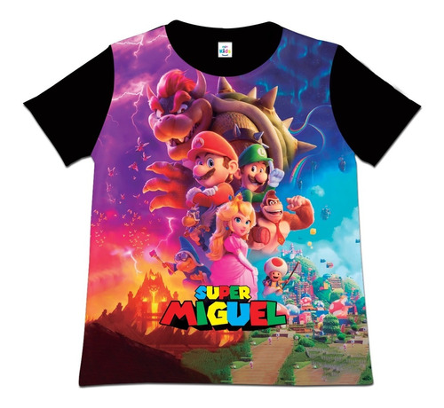 Franela Camisa Niño Niña Super Mario Bros La Pelicula