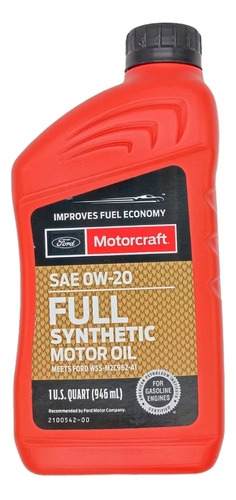 T Aceite 0w20 Full Sintetico  Motorcraf