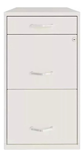 Organizador Archivero 3 Gavetas Space Solutions B Color Blanco
