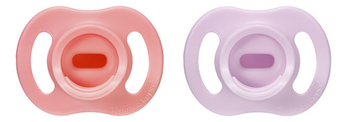 Tommee Tippee Ultra Light Chupon Ultraligero 2 0-6m Color Rosa/lila Período De Edad 0-6 Meses