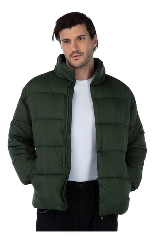 jaqueta nylon puffer masculina