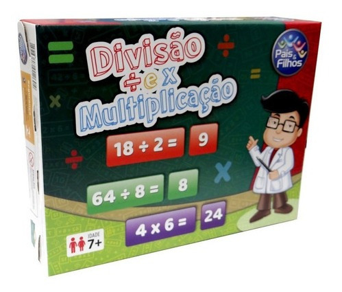 Imagem 3 de 8 de Brinquedo Jogo Escolar Ensina Divisão E Multiplicação Educaç