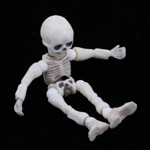 De Acción De Muñeca Esquelética En Miniatura De 5,4 Cm,