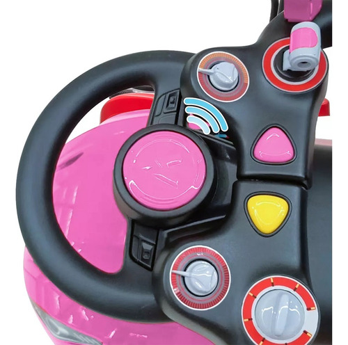 Carrito Montable Apache Rosa 3 En 1