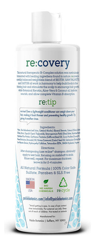 Conjunto De Shampoo E Condicionador Paisle Botanics Biotin H