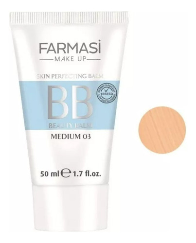 Bbcream Ultraligera Semimate Piel Grasa/mixta Fps15 Farmasi 