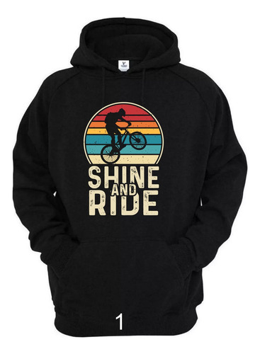 Sudadera Diseño Ciclismo Shine And Ride