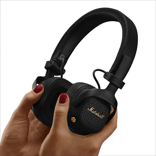 Fones Marshall Milton Anc Wireless Bluetooth Preto Black