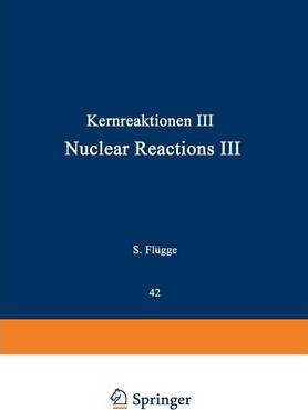 Libro Kernreaktionen Iii / Nuclear Reactions Iii - D. E. ...