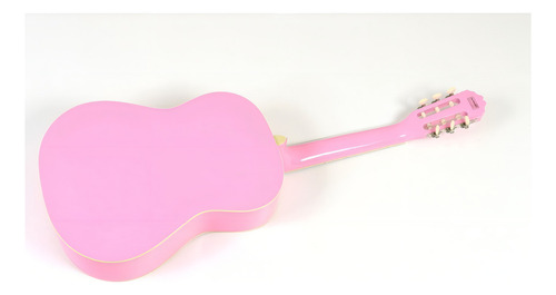 Violão Estudo Estudante Nylon Acústico Rosa Class Cl-100pk Cor Rosa-claro Orientação da mão Destro