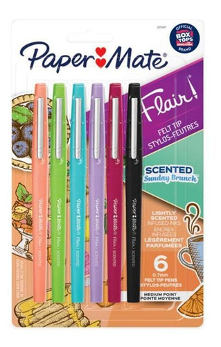 Plumon Paper Mate Flair Scented X6