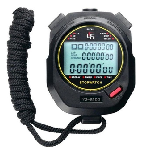 Cronômetro Temporizador - Preto - Ys-8100