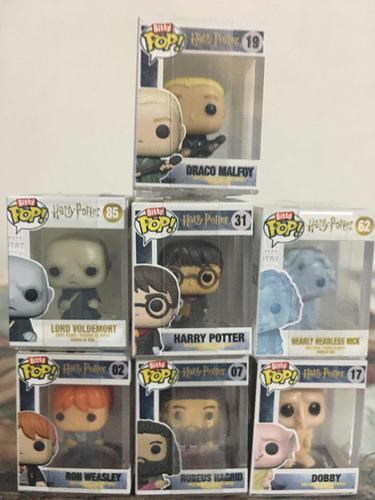 Funko Pop Harry Potter Miniaturas 7 Figuras 2cm Originales