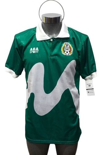 Jersey Oficial Aba Sport Selección Méxicana Mexico 1996