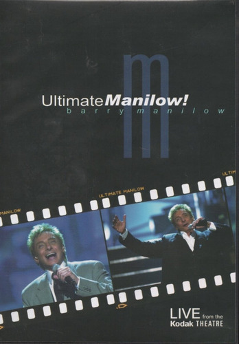 Dvd Duplo Barry Manilow Ultimate Original Lacrado De Fabrica