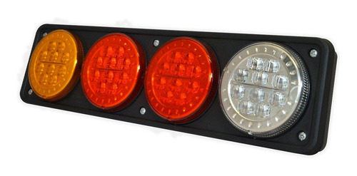 Faro Trasero Cuadruple 934 10 Led Universal Camiones Acop.