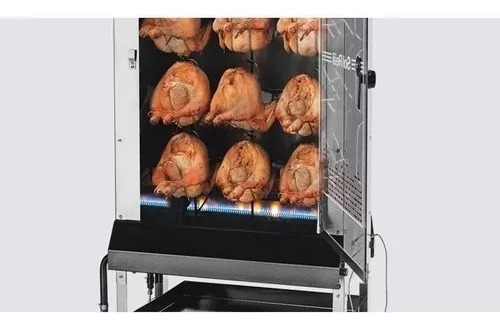 Asador Criollo Mediano 12 Pollos Sol Real Gas Envasado