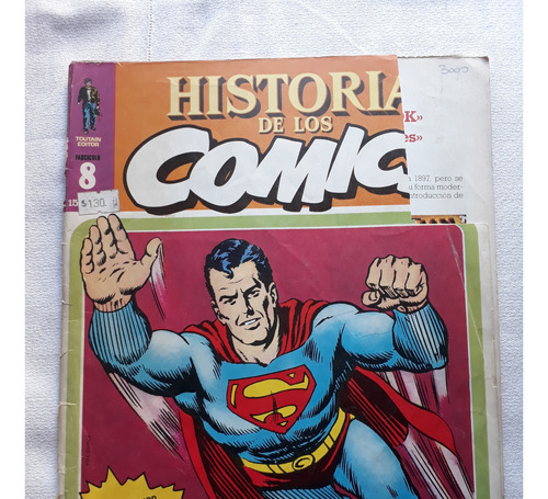 Historia De Los Comics N° 8 Superman - Editorial Toutain