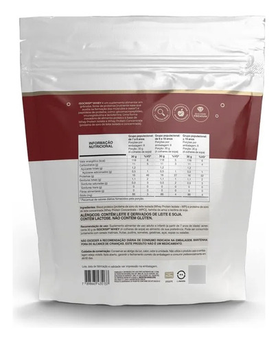 Combo 5x Isocrisp Whey Pouch 240g Vitafor