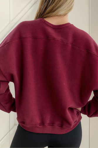 Buzo Sudadera Lisa De Frisa - Talles S M L