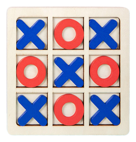 Juego De Mesa Tic Tac Toe De Madera, Regalos Únicos, Estilo