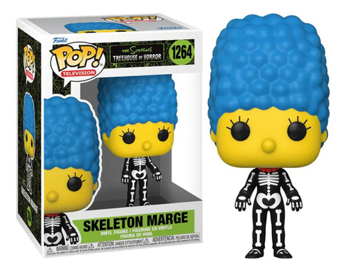 Funko Pop The Simpsons Treehouse Of Horror Skeleton Marge