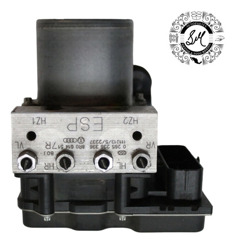 Modulo Abs Audi Q5 A3 2009-2016 8r0 907 379 H 8r0 614 517 R (Usado)