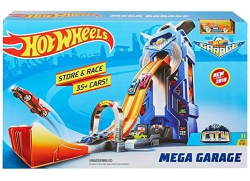 Pista Hot Wheels Mega Garage Playset