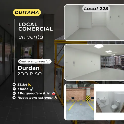 Local Con Parqueadero Privado - Centro Empresarial Durdan - Duitama Boyacá