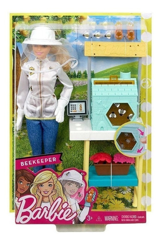 Barbie Cuidadora De Abejas Quiero Ser Apicultora Ref. Frm17