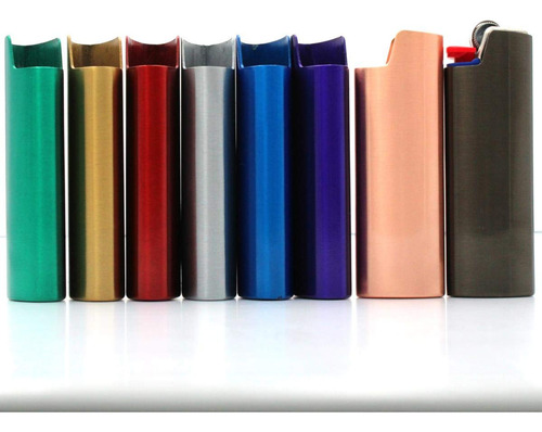 Juego De 8 Piezas De Metal Para Encendedor Bic Tamaño Comple