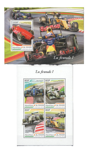 2018 Automovilismo- Formula 1- Rep Niger (bloques) Mint