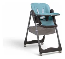 Comprar Silla Comer Bebé Mega Baby Roma Alturas Reclinado Y Plegable Color Agua