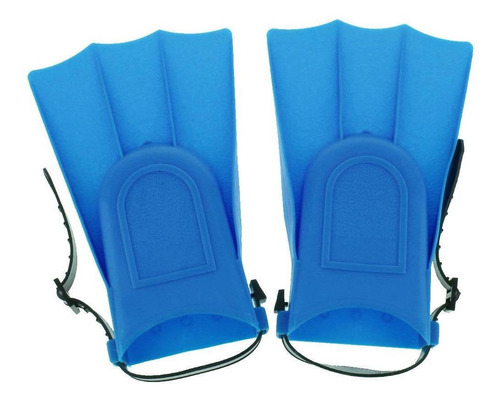 Adultos Aletas De Natación Aletas Ajustables S Azul