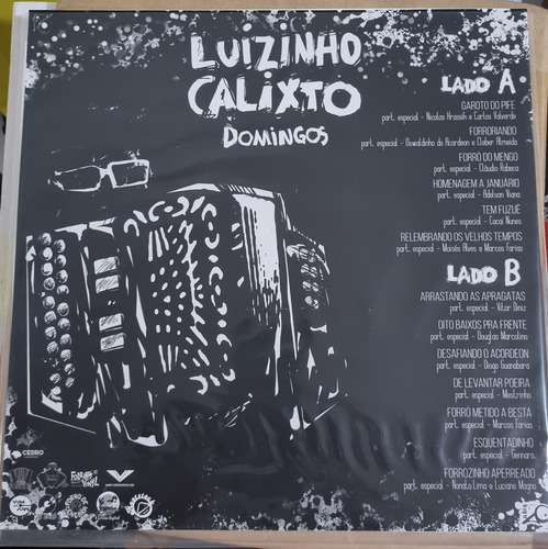 Lp Luizinho Calixto - Domingos
